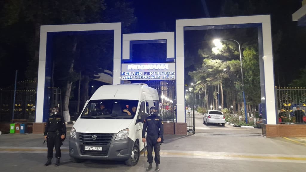 Qo‘qondagi Indorama zavodida ammiak sizib chiqishi yuz berdi