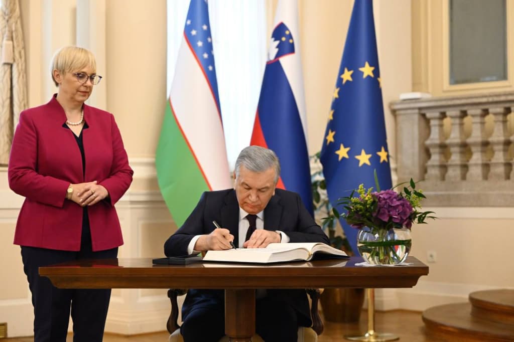 O‘zbekiston va Sloveniya strategik hamkorlikni kengaytiradi