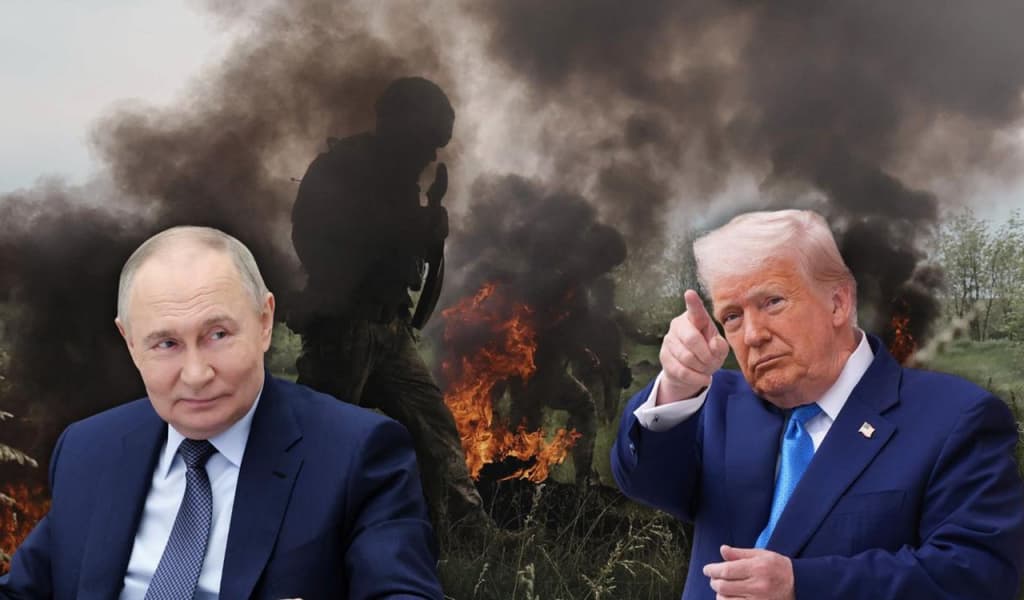 Donald Tramp: «Putin o‘t bilan o‘ynashayapti»