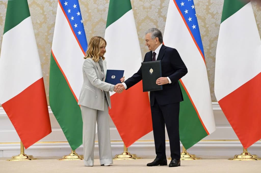 O‘zbekiston va Italiya strategik sheriklikni mustahkamlaydi