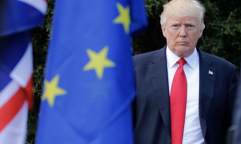 Yevropa fond bozorlari Trampning bojlarni oshirish bayonotidan so‘ng pasaydi