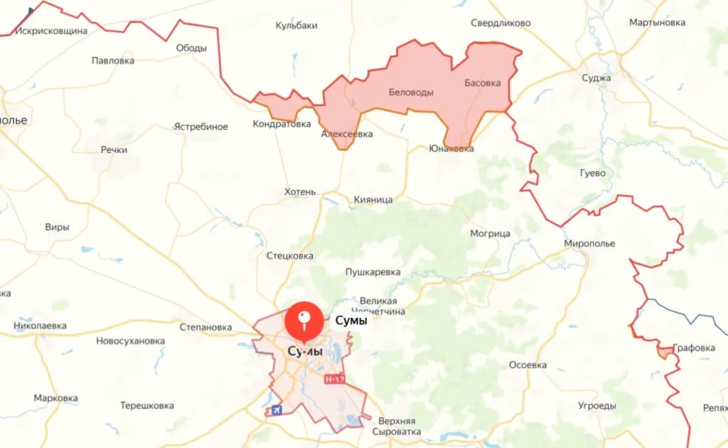 Ukraina Sumi oblastida 200 dan ortiq aholi punktidan evakuatsiya boshladi