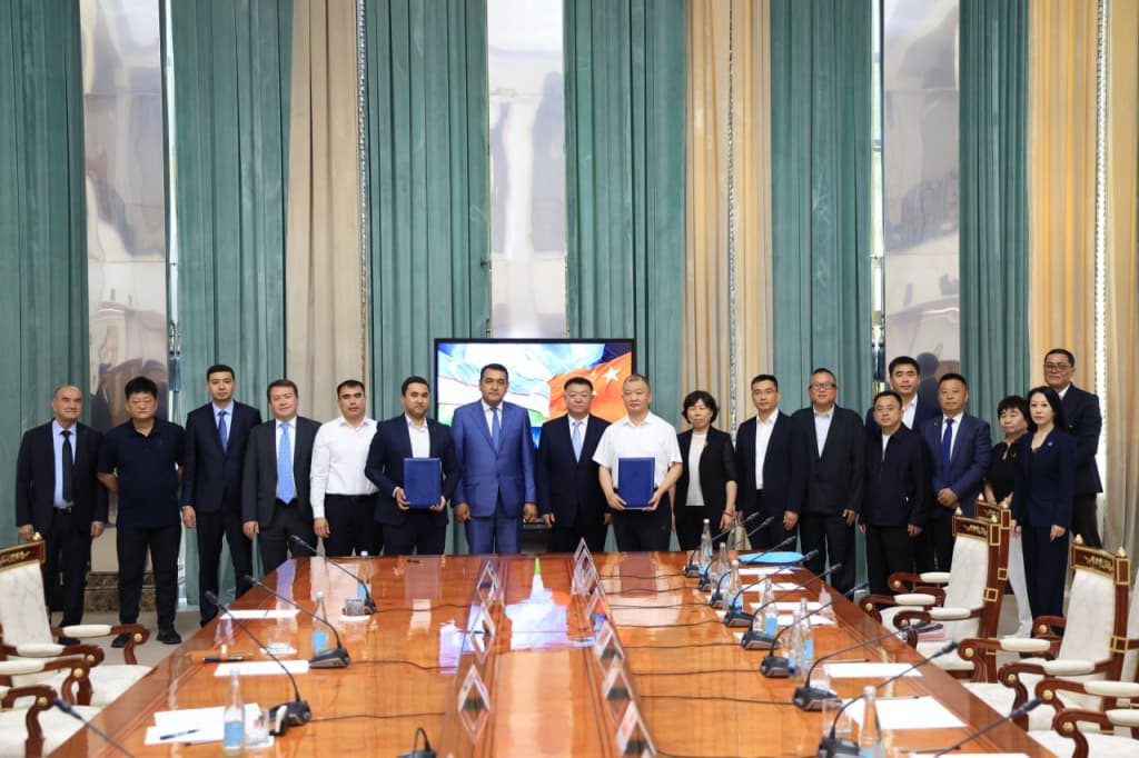 Farg‘onada Xitoy bilan 20 million dollarlik IT shartnomalar imzolandi