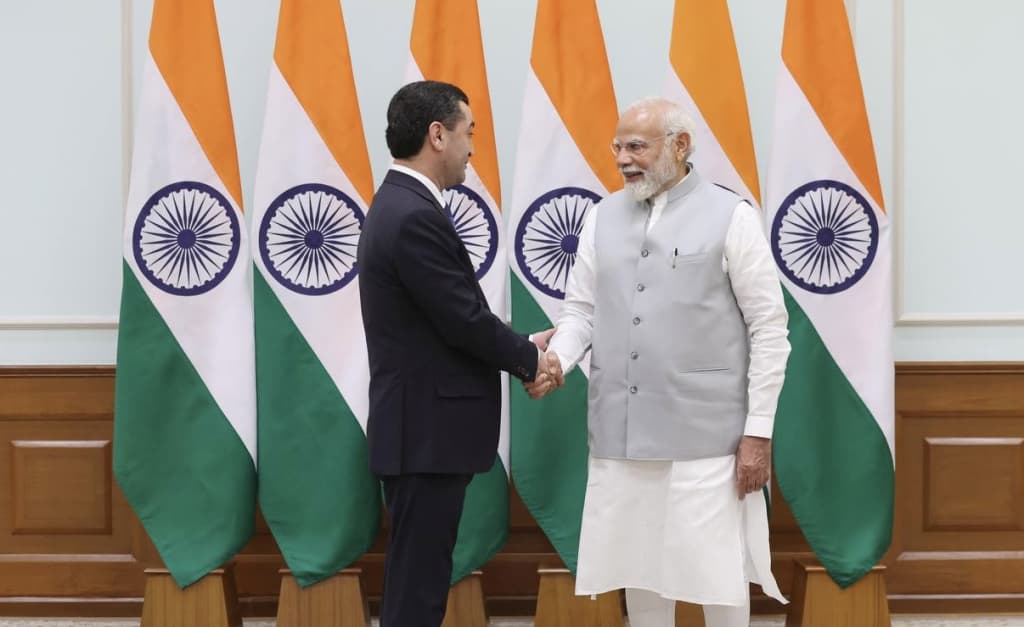 Hindiston va Markaziy Osiyo davlatlari iqtisod, logistika va raqamli sheriklikni muhokama qildi