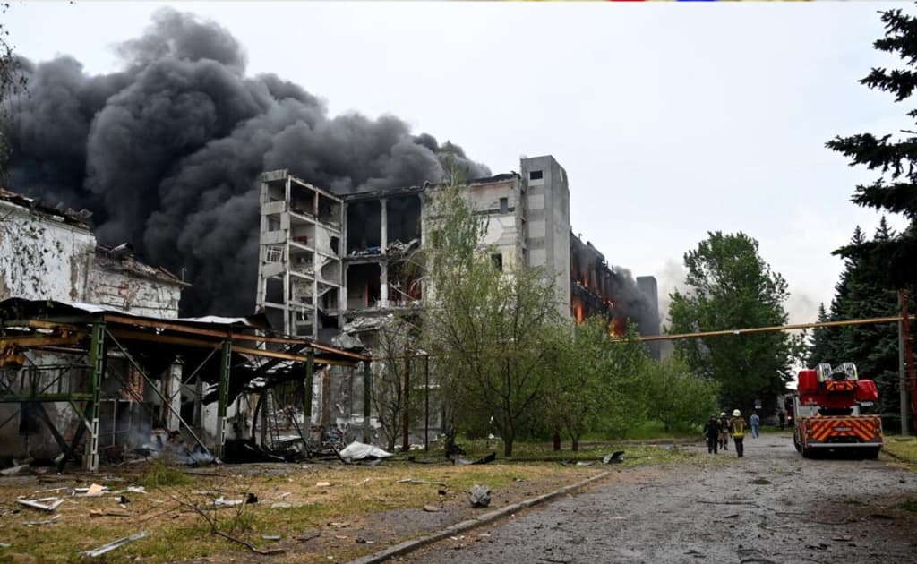 Rossiyaning Xarkivdagi hujumlarida kamida to‘rt kishi halok bo‘ldi, 60 dan ortig‘i yaralandi