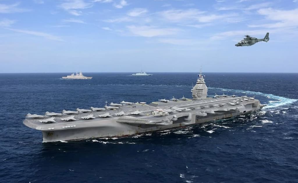 Fransiya Yevropa tarixida eng yirik harbiy kema qurishni rejalashtirmoqda