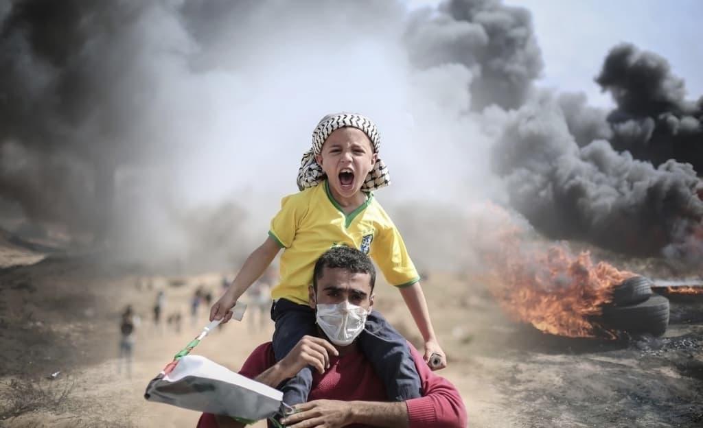 G‘azoda yordamga ketayotgan falastinliklarga qarata o‘q otildi