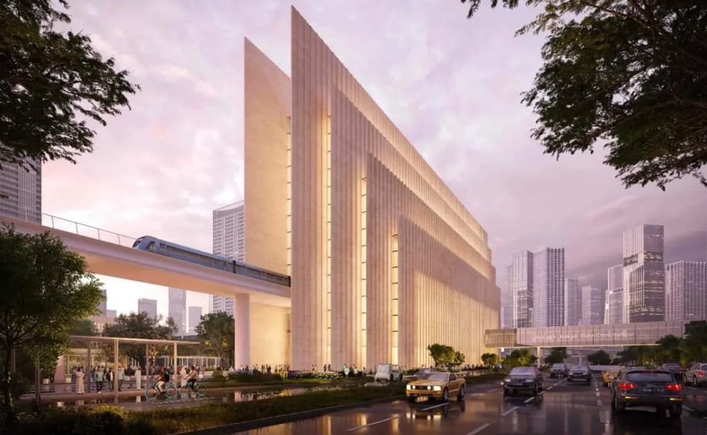 Dubayda dunyodagi eng baland metro bekati quriladi