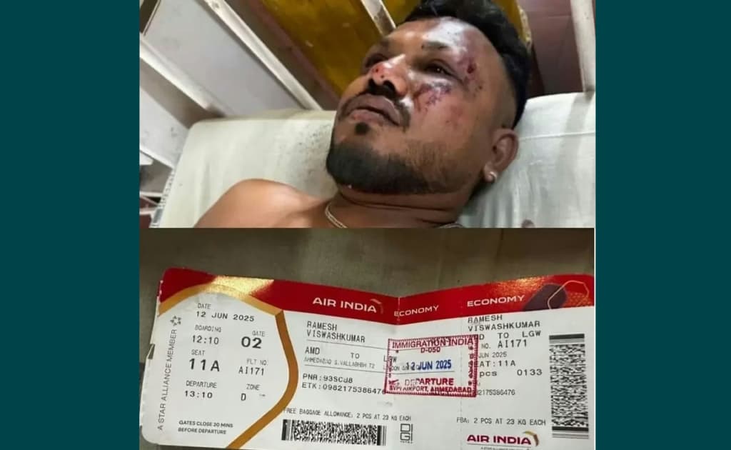 Hindistonda halokatga uchragan Boeing’dan faqat bir kishi tirik qoldi