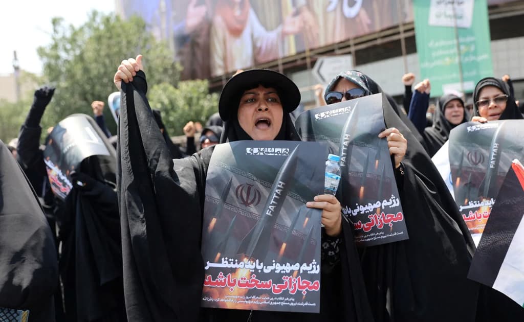 Eronliklar Isroildan qattiq intiqom olishni talab qilmoqda