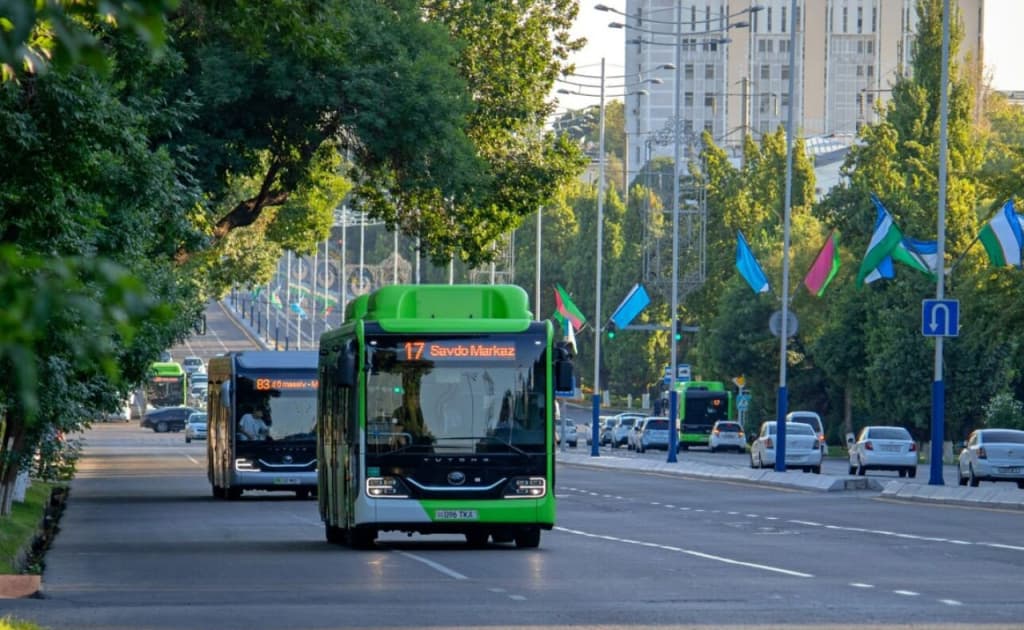 O‘zbekistonning 13 ta shahrida avtobuslarni Yandeks servisida real vaqtda kuzatish imkonli bo‘ldi