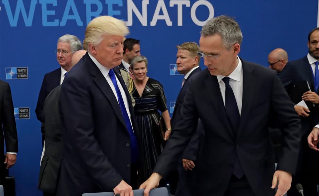 NATO sammitining asosiy e’tibori Donald Trampda