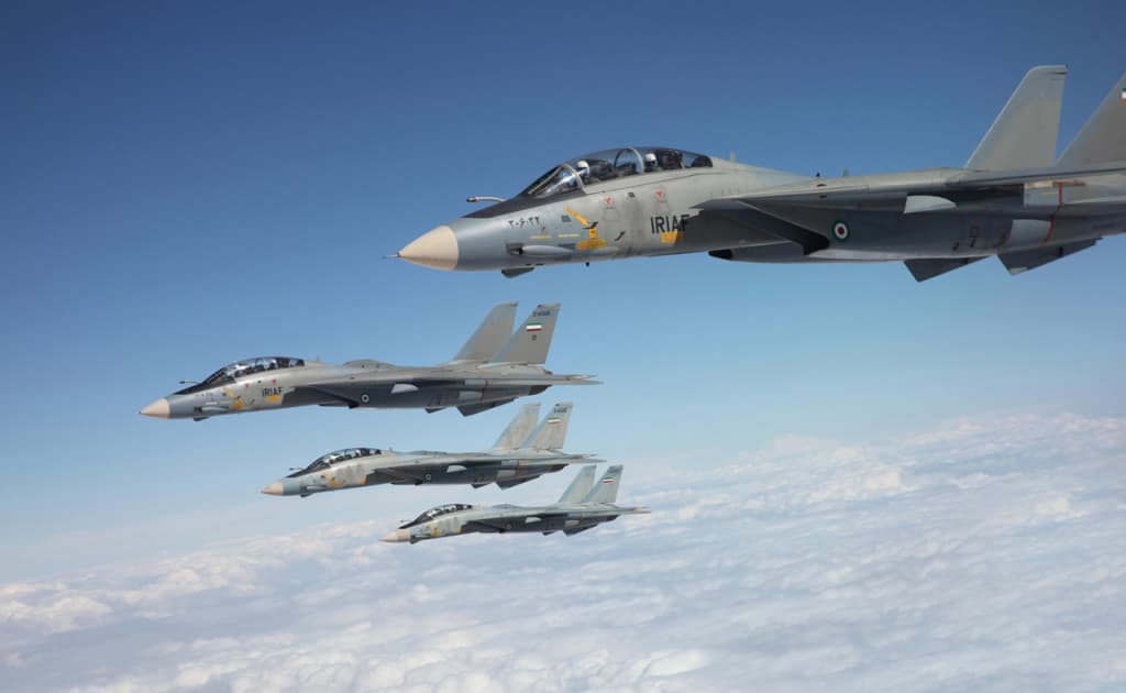Исроил Эронда учта F-14 ҳарбий учоғини йўқ қилди, яна иккитаси Теҳронда уриб туширилди