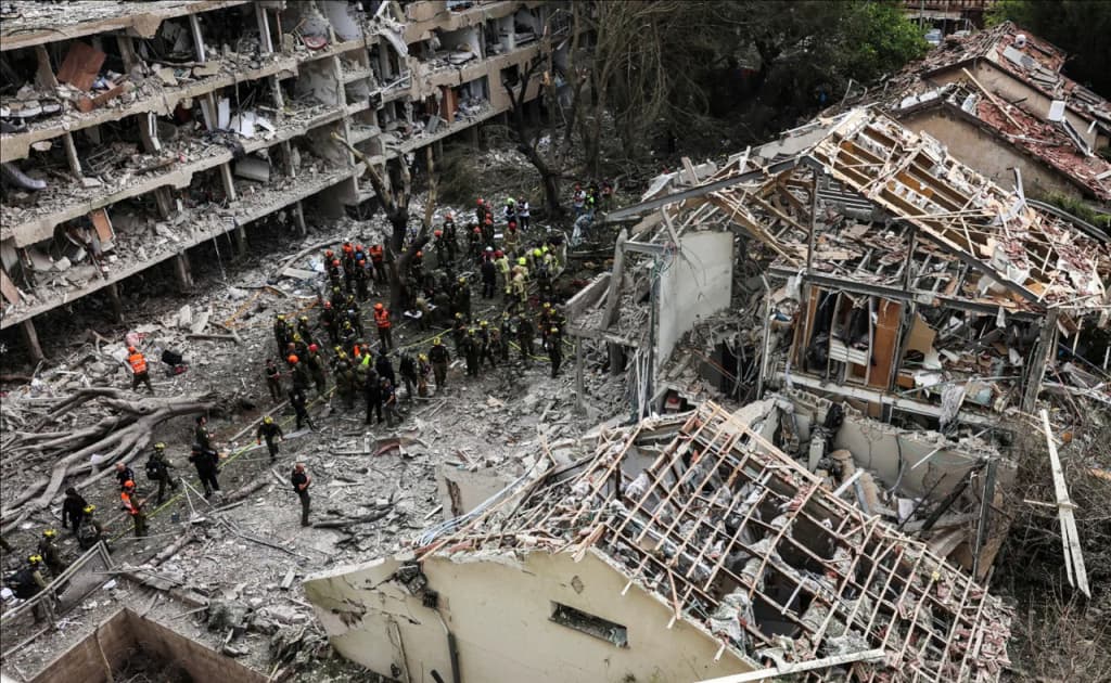 Eron Isroilga qarshi yangi raketa taktikasi qo‘lladi: 35 raketa, 3 to‘g‘ri zarba