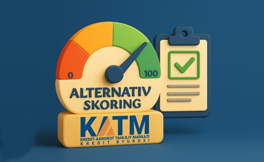 Даромади расман кўрсатилмаган қарз олувчилар учун янги кредит баҳоси жорий қилинди