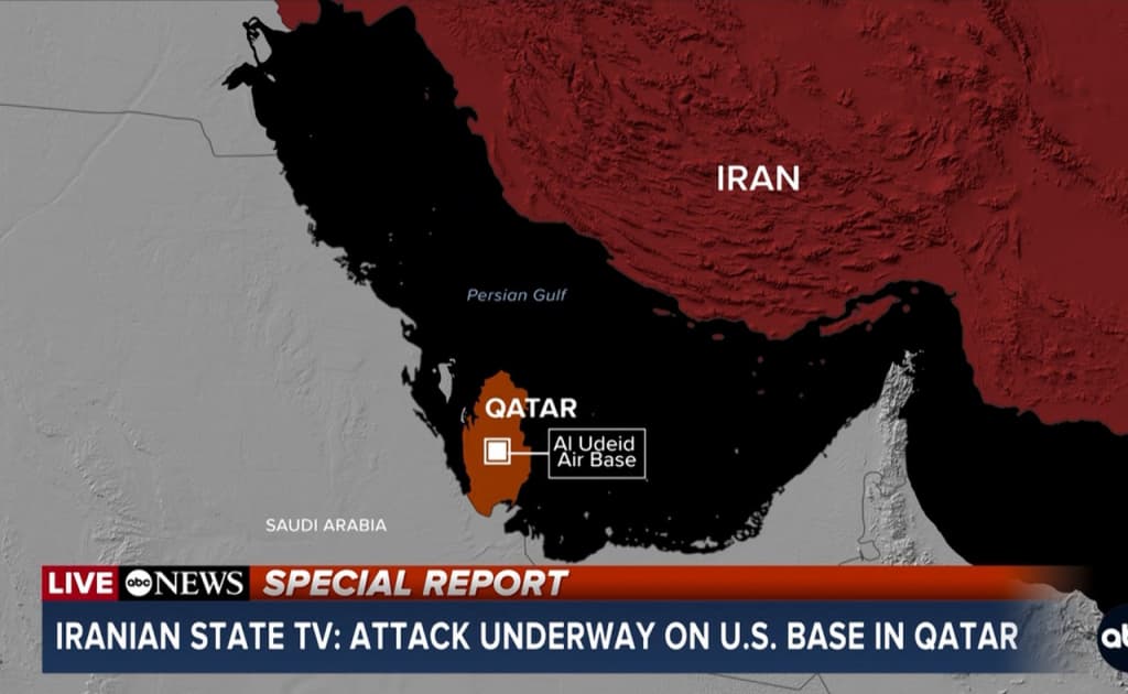 Эроннинг АҚШ базасига ракета ҳужуми Қатарни ғазаблантирди