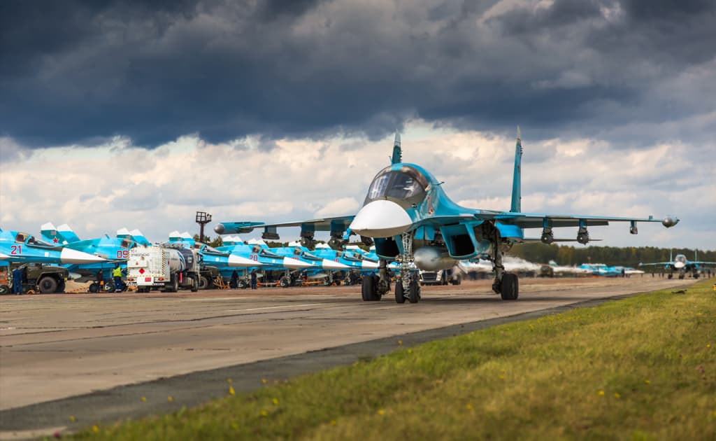 Ukraina Volgograddagi aerodromda Rossiyaning to‘rtta Su-34 samolyotini yo‘q qildi