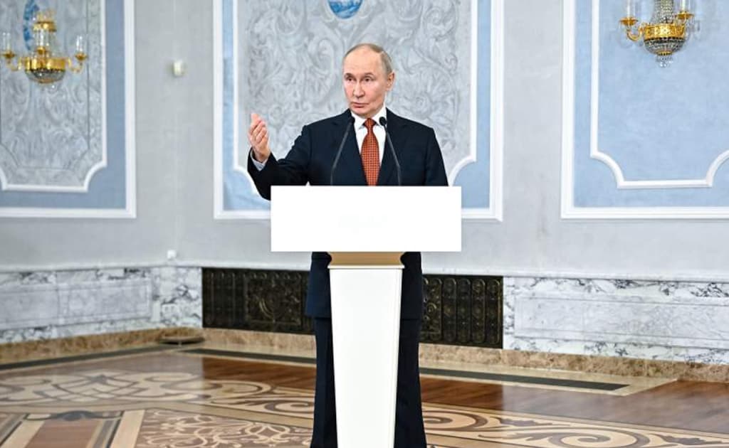 Putin G‘arb iqtisodiyotining yaqin vaqtda halokatga uchrashini bashorat qildi