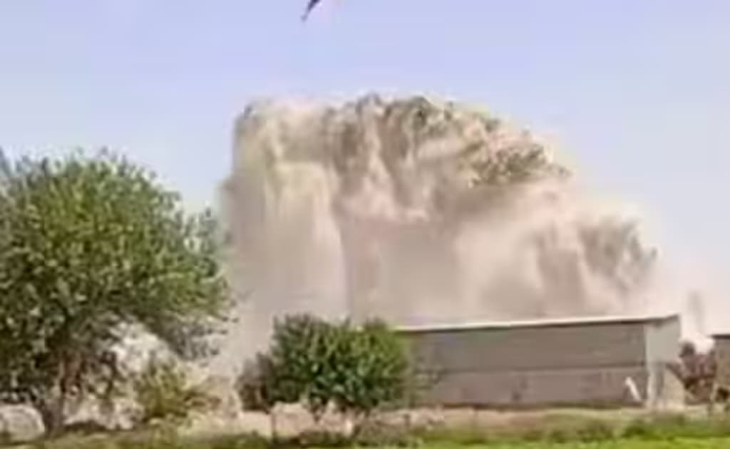 Surxondaryoda yirik hajmdagi nasos yorilib ketdi