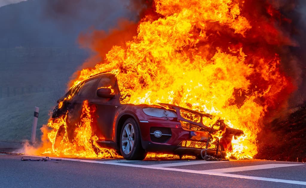 Yonib ketayotgan mashinalar: sifat pastmi yoki haydovchi e’tiborsiz?