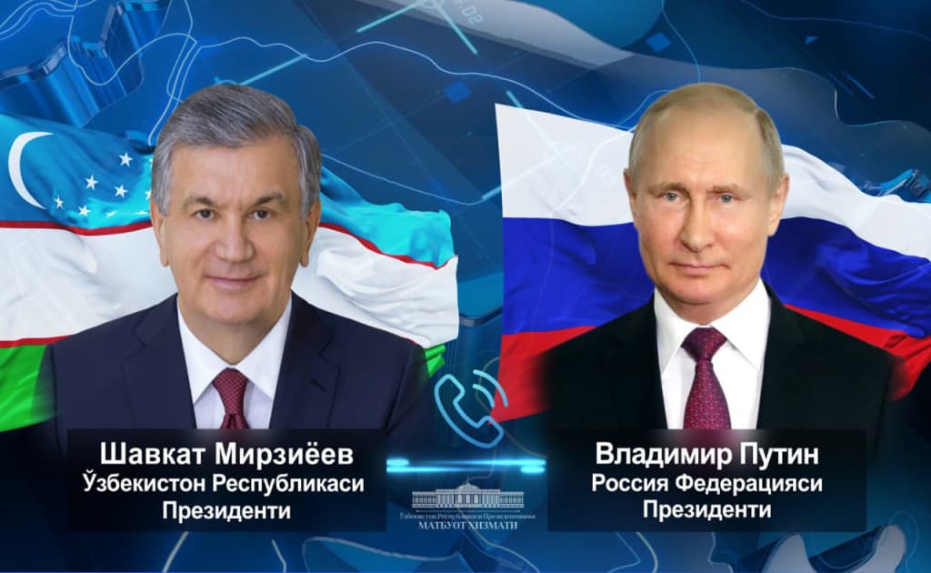 Kuzdagi kengashga tayyorgarlik: Mirziyoyev va Putin bir necha masalalarni muhokama qildi