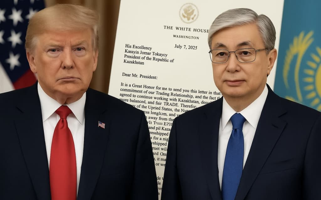 AQSH Qozog‘iston tovarlariga 25 foizlik boj joriy etmoqda