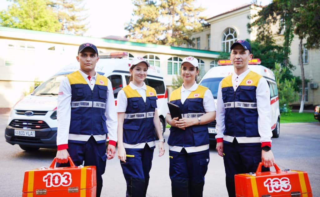 O‘zbekistonda issiq kunlarda tez yordam chaqiriqlari 250 mingga yetdi