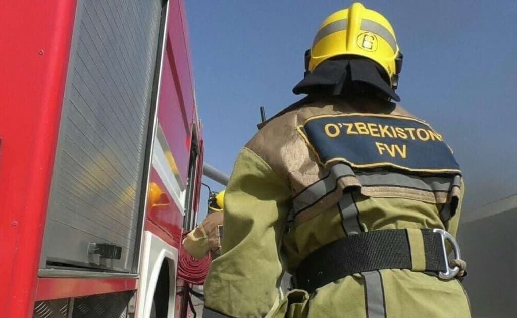 Тошкентдаги савдо корхонасида ёнғин чиқди