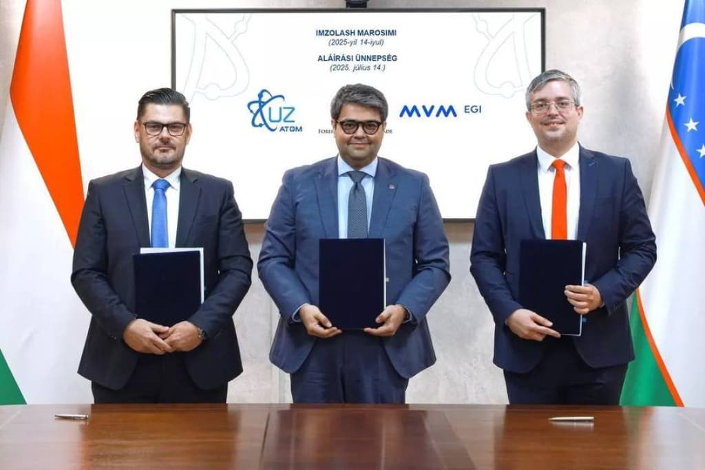 O‘zbekiston va Vengriya AES bo‘yicha hamkorlikni kuchaytirdi