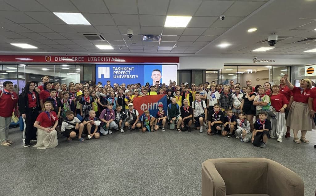 Ўзбекистонда Россиялик 99 бола учун таътил лагери бошланди