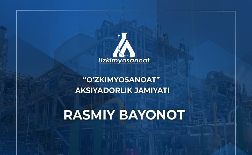 «O‘zkimyosanoat» Navoiy Ekologiya boshqarmasini yolg‘on axborotda aybladi