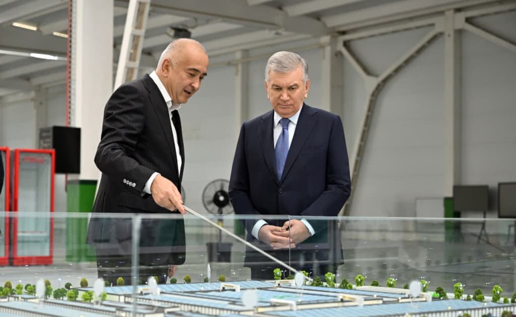 Ortiqxo‘jayev Prezidentga Zominda qurayotgan zavodi haqida ma’lumot berdi