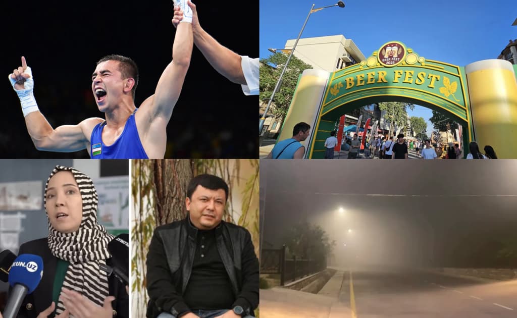 Toshkentdagi pivo festivali, 1 trln so‘m sof foyda va havoga tarqalgan vodorod peroksidi — 21 iyul dayjesti
