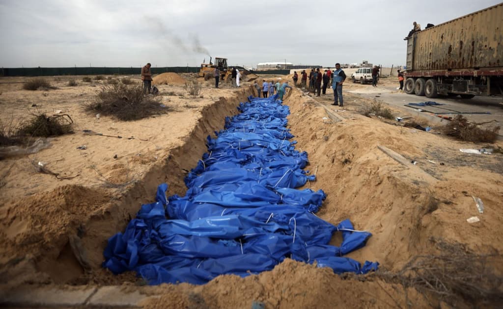 G‘azoda ochlik qurbonlari 100 nafardan oshdi