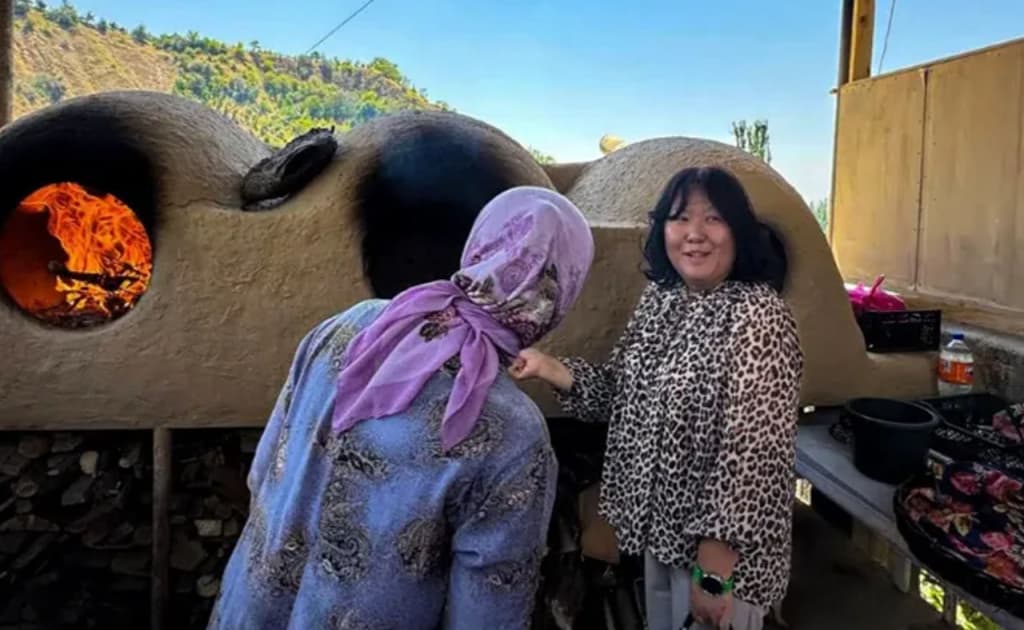 Parkentda Koreya uslubida «Chashma» etno qishlog‘i ochildi