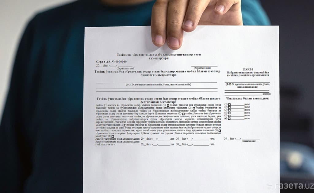 2025 yilning yarmida 41 mingdan ortiq ayolga himoya orderi berildi