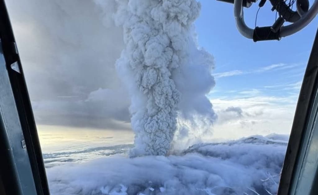 Kamchatkada 475 yil ichida ilk bor «Krasheninnikov» vulqoni uyg‘ondi