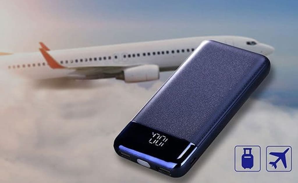 Samolyot bortiga poverbank olib chiqish taqiqlandi