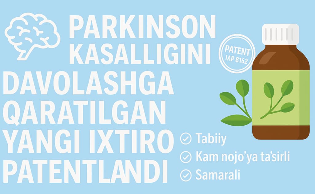 O‘zbek olimlari Parkinsonni davolovchi yangi dori tayyorlashga muvaffaq bo‘ldi