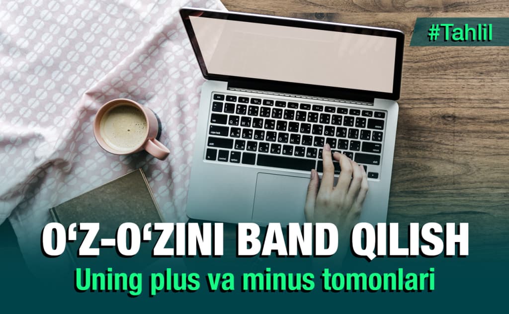 O‘zini o‘zi band qilish maqomi: uning foyda va zararlari