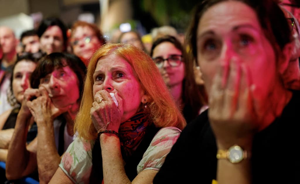 Isroilda Netanyahuning G‘azo rejasiga qarshi yirik norozilik namoyishlari boshlandi