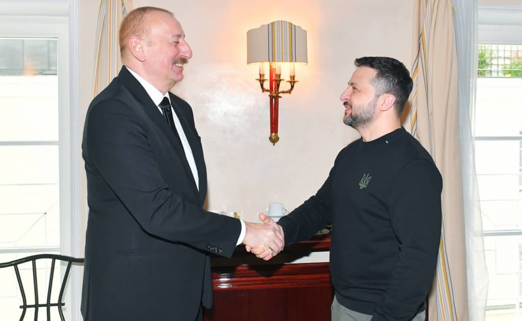 Aliyev Ukrainaga 2 mln dollarlik yordam ajratdi