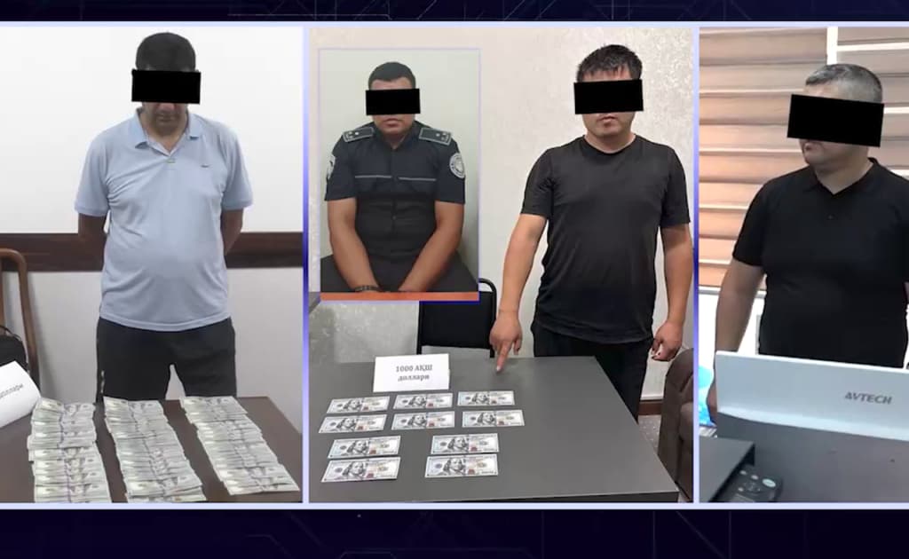 Bir qator ichki ishlar organlari xodimlari pora bilan ushlandi