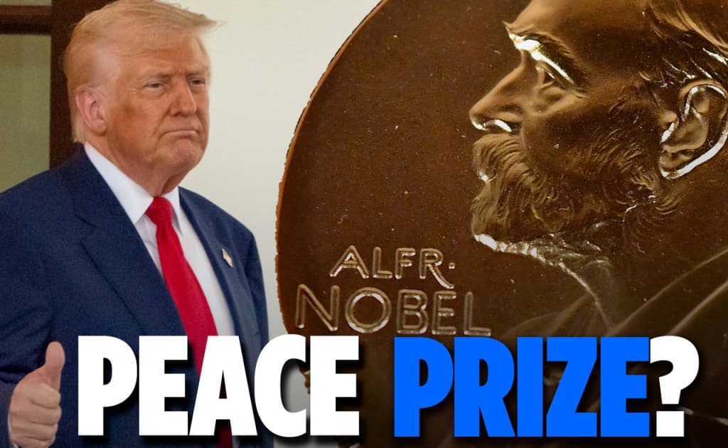 Oq uy Tramp nomzodini rasman Nobel tinchlik mukofotiga ilgari surdi