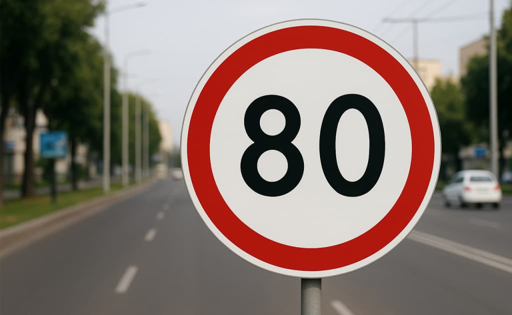 Toshkentning ayrim ko‘chalarida tezlik chegarasi 80 km/hʼgacha oshirilishi mumkin