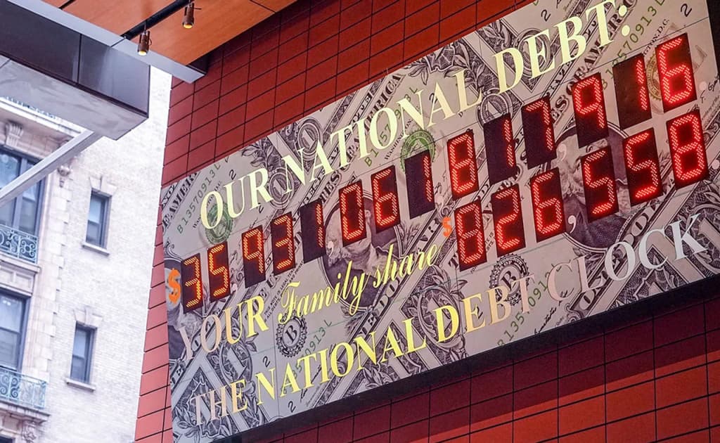 AQSH davlat qarzi tarixda ilk bor 37 trln dollardan oshdi