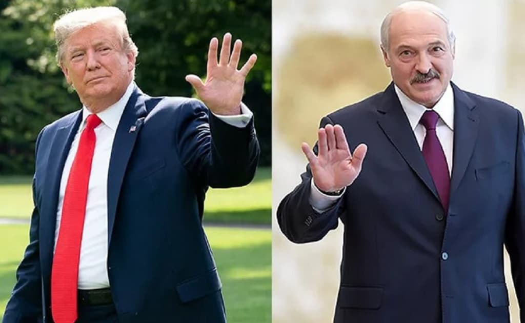 Lukashenko va Tramp telefonda gaplashdi
