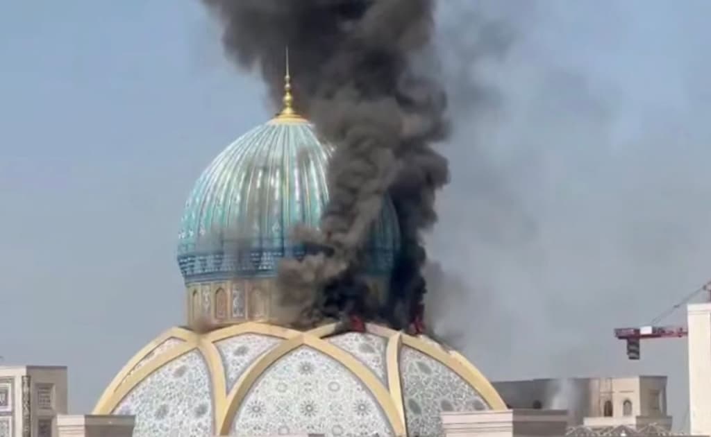 Islom sivilizatsiyasi markazi hududida yong‘in chiqdi