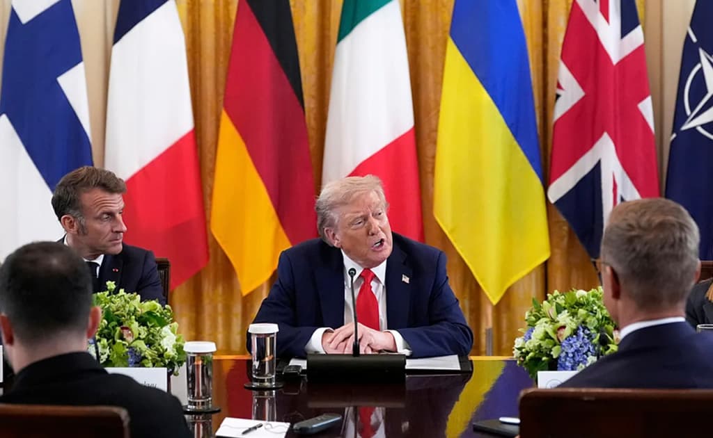 Yevropa rahbarlari Trampni Putin aldayotgani va urushni davom ettirmoqchi ekaniga ishontirshmoqchi