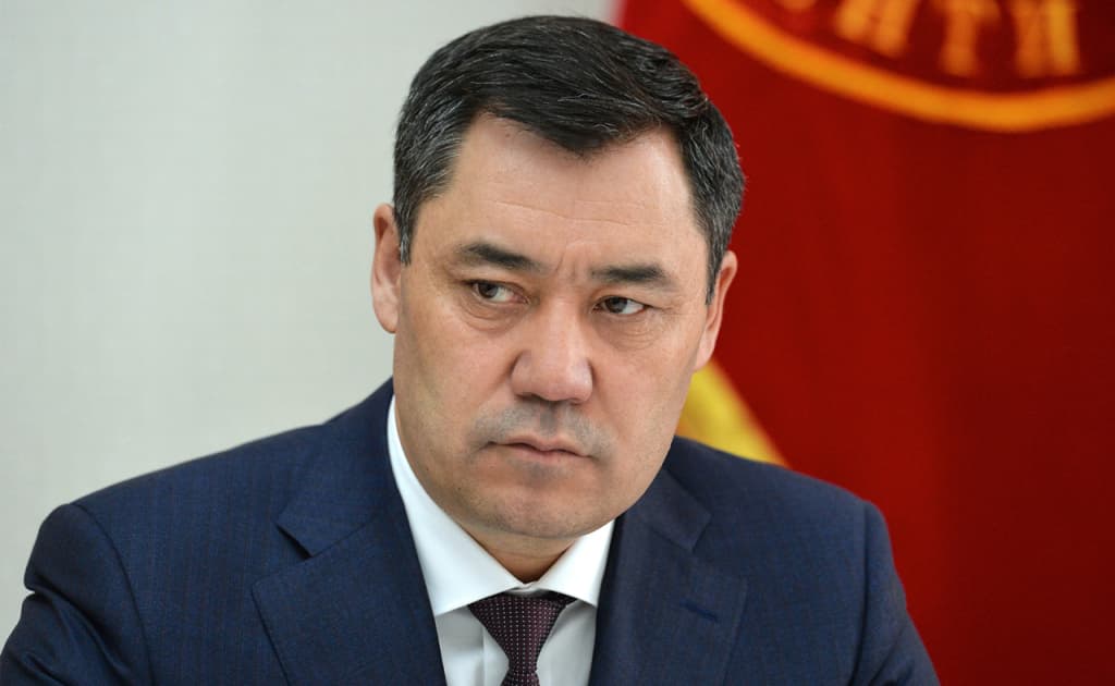 Japarov G‘arbning Qirg‘iziston banklariga qo‘yilgan sanksiyasini «hasad» deb atadi